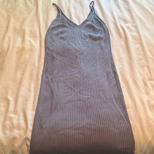 Sleeveless Ribbed Dress size L
